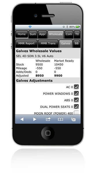Galves on iPhone and Android